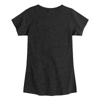 Elphaba Big Kid Girls Crew Neck Short Sleeve Wicked T-Shirt