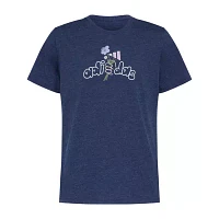 adidas Big Kid Girls Crew Neck Short Sleeve Regular Fit Graphic T-Shirt