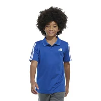 adidas Big Kid Boys Short Sleeve Regular Fit Graphic T-Shirt