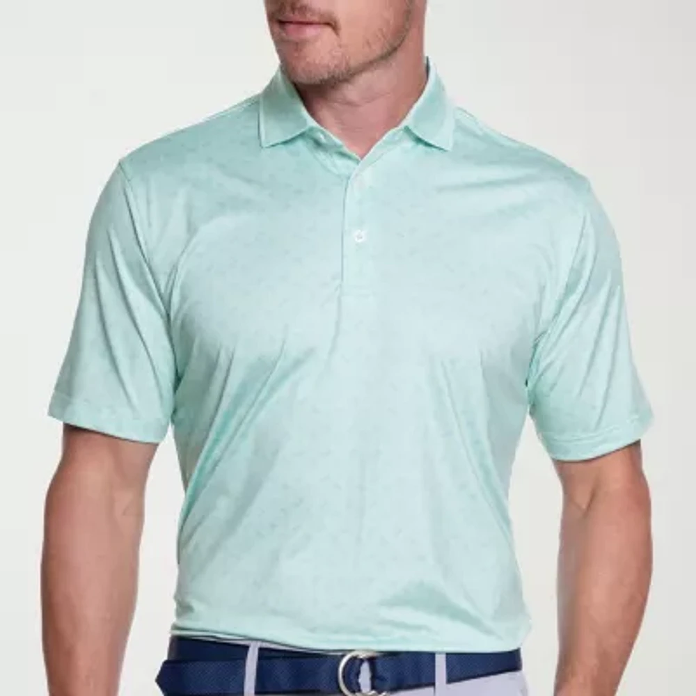 ARCHER LINKS Mens Classic Fit Short Sleeve Polo Shirt
