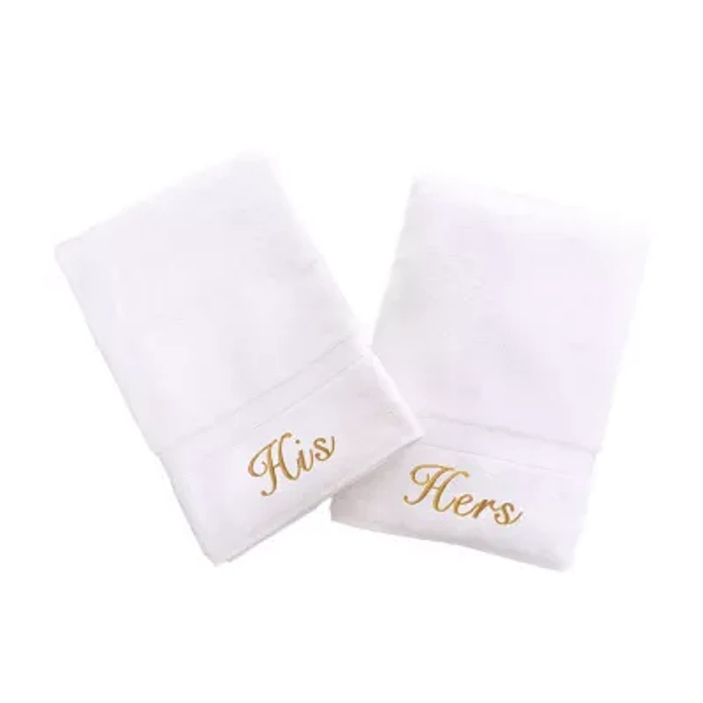 Linum Home Textiles His And Hers 2-pc. Hand Towel