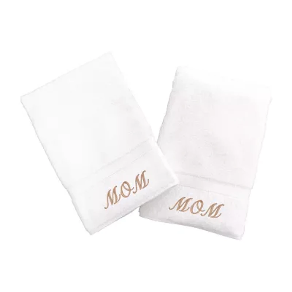 Linum Home Textiles Mom 2-pc. Hand Towel