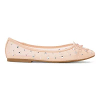 Pop Attraction Womens Cap Closed Toe Ballet Flats
