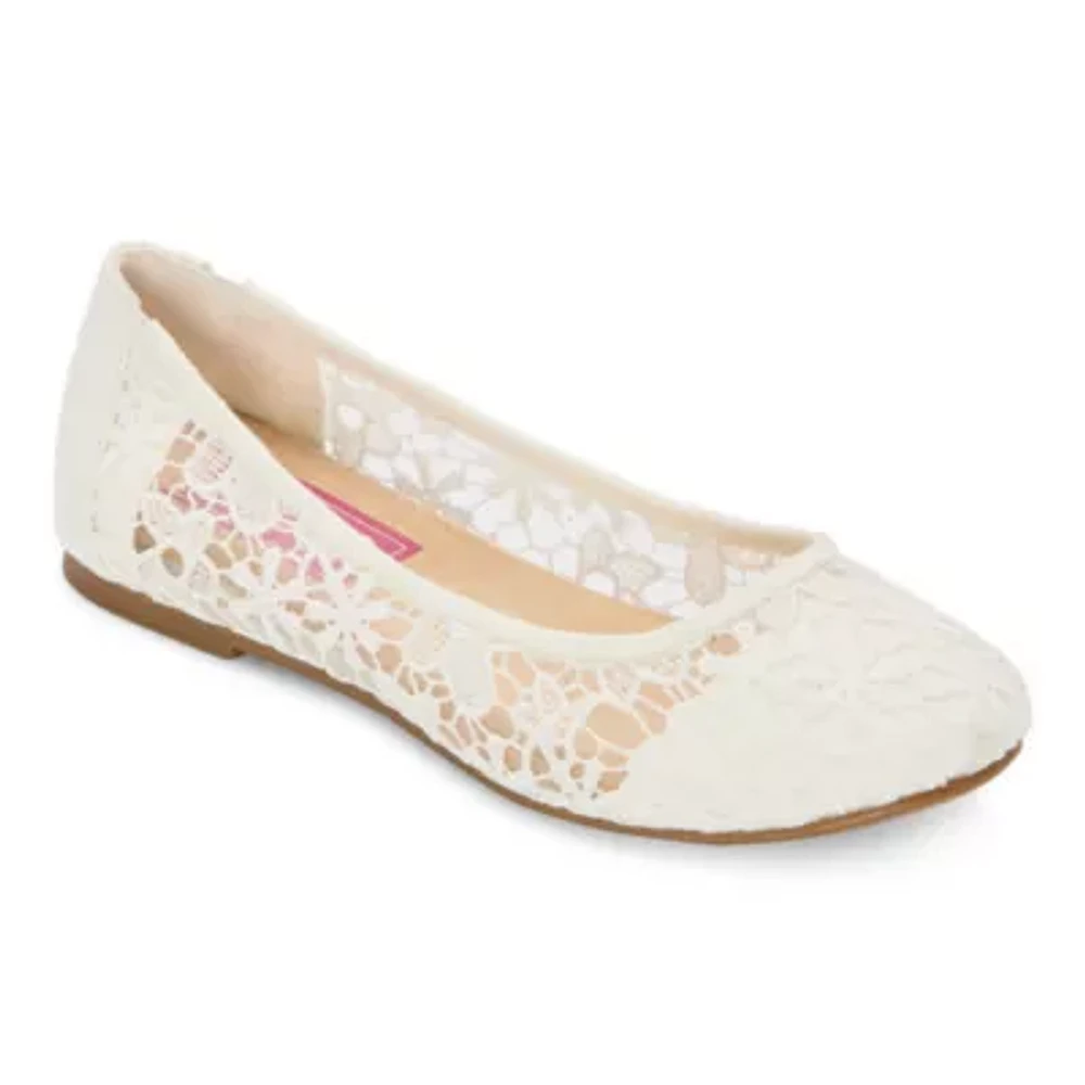 Pop Mannor Womens Closed Toe Ballet Flats