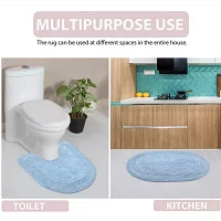 Home Weavers Inc Double Ruffle Quick Dry 21X34 Inch Bath Rug
