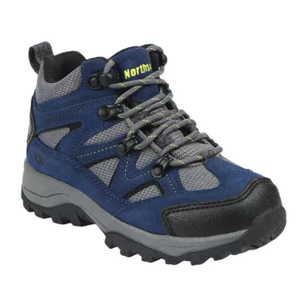 Northside Little Kid Boys Snohomish Waterproof Flat Heel Hiking Boots
