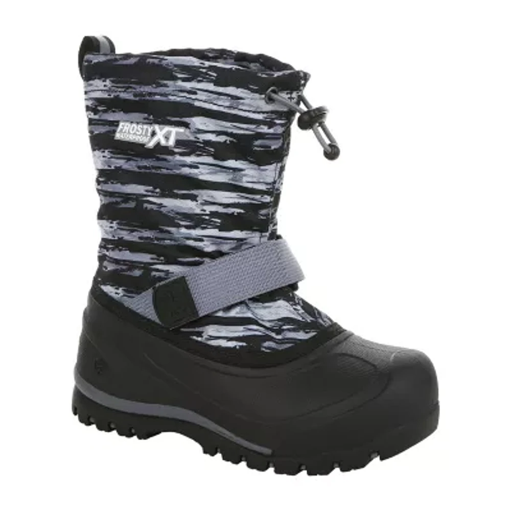 Northside Big Kid Boys Frosty Waterproof Insulated Flat Heel Snow Boots