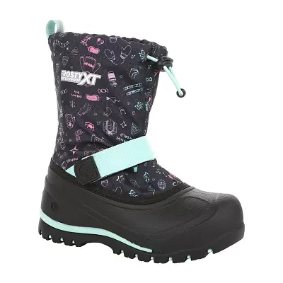 Northside Little & Big Kid Girls Frosty Waterproof Insulated Flat Heel Snow Boots