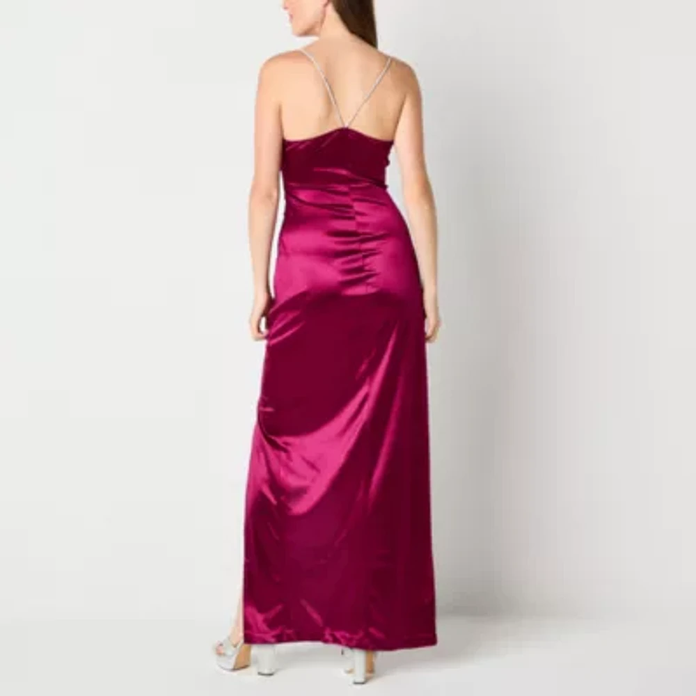 by&by Womens Sleeveless Juniors Bodycon Dress