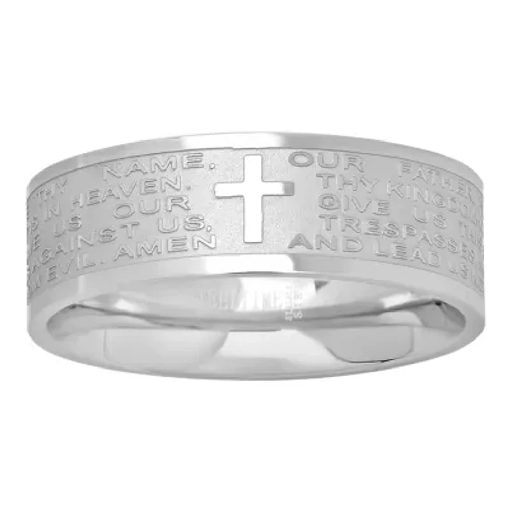 Mens 6MM Stainless Steel Band