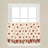 Saturday Knight Holiday Elegance Rod Pocket Window Tier
