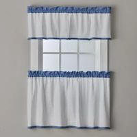 Saturday Knight Marrisa 2-pc. Rod Pocket Window Tier