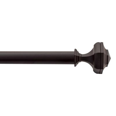 Deco Window Hexagon Roman 1 IN Curtain Rod