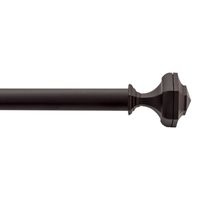 Deco Window Hexagon Roman 1 IN Curtain Rod