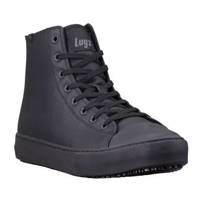 Lugz Mens Stagger Hi Slip Resistant Cap Closed Toe Work Shoes