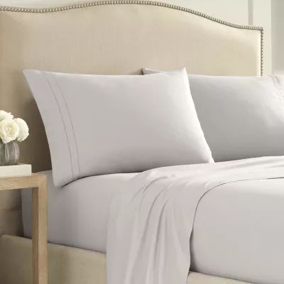 Martex Hemstitched Wrinkle Resistant Sheet Set