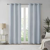 Madison Park Colm Grommet Top Energy Saving Blackout Set of 2 Curtain Panel
