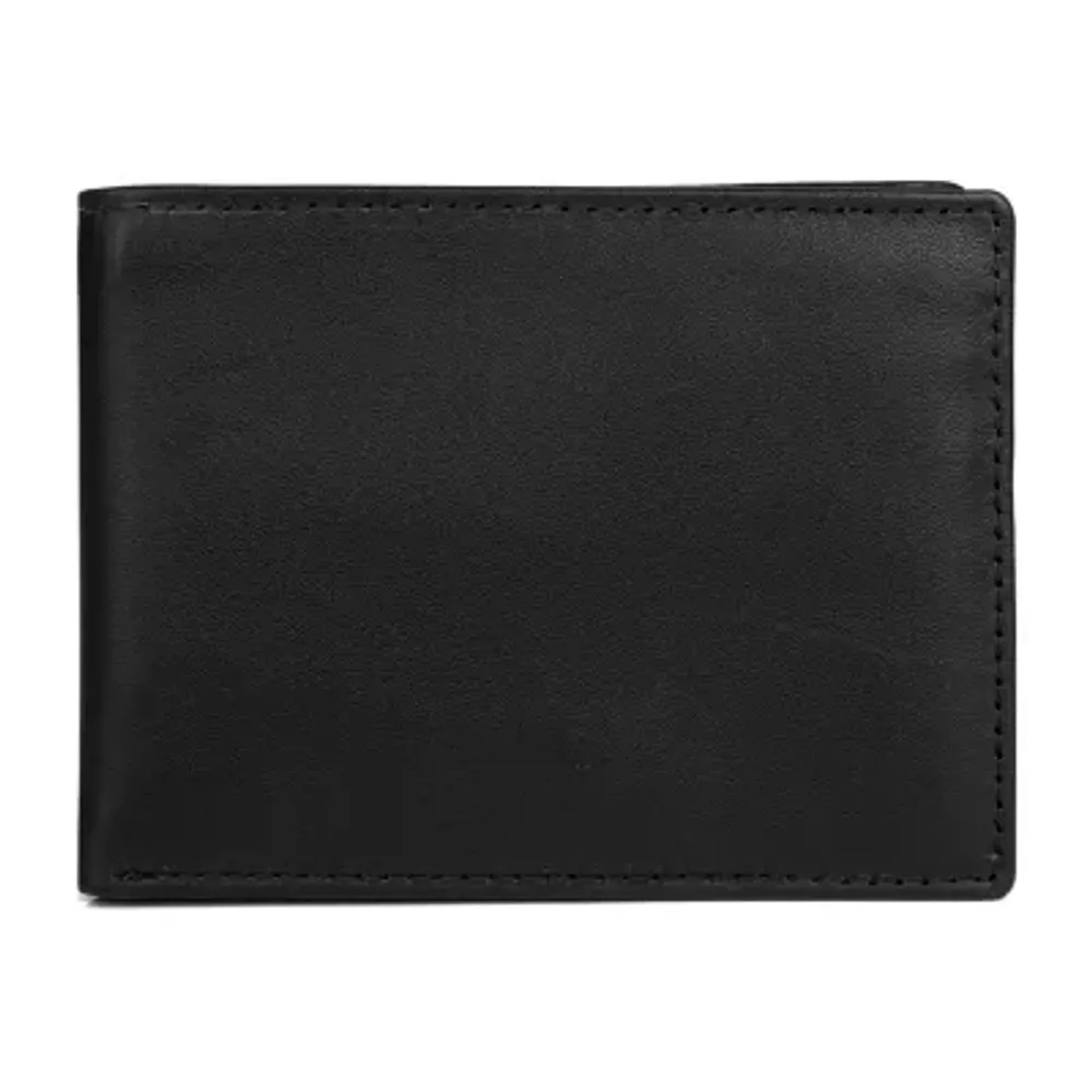 J. Buxton Dopp Credit Card Billfold Mens RFID Blocking Bifold Wallet