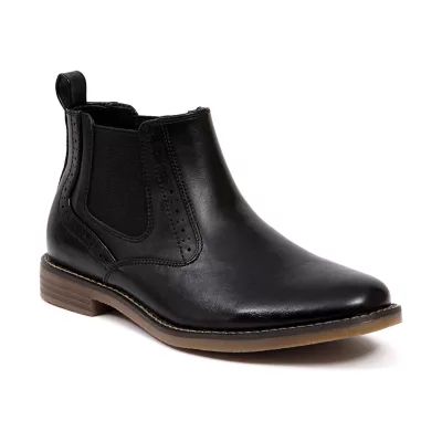 Deer Stags Little & Big Kid Boys Malcolm Jr Stacked Heel Chelsea Boots