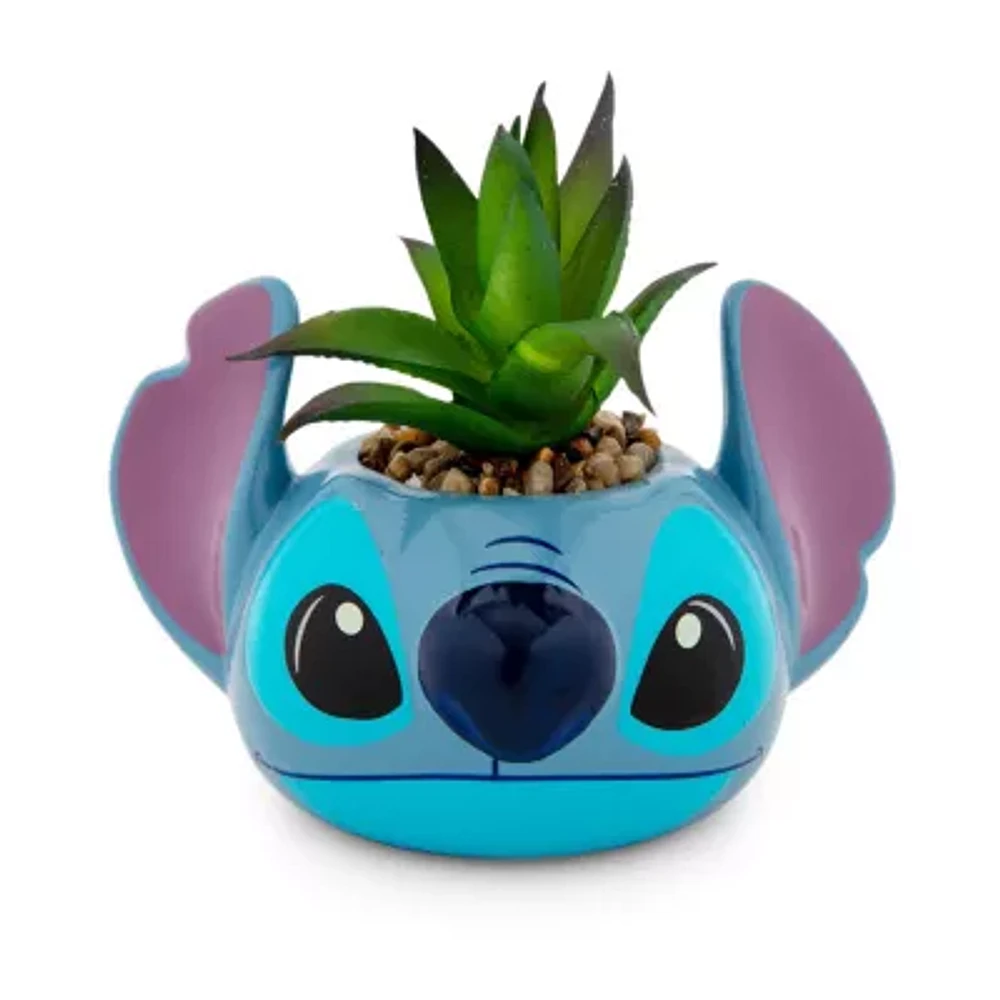 Disney Collection Stitch Mini Ceramic Planter