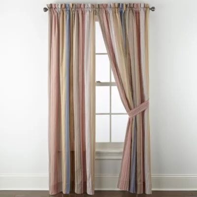 Hudson & Main Casen Rod Pocket Light-Filtering Single Curtain Panel
