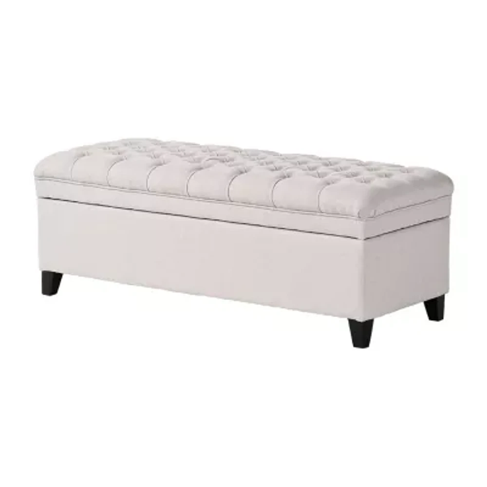 Juliana Tufted Upholstered Ottoman