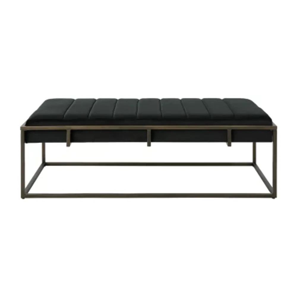 Magdalene Tufted Upholstered Ottoman