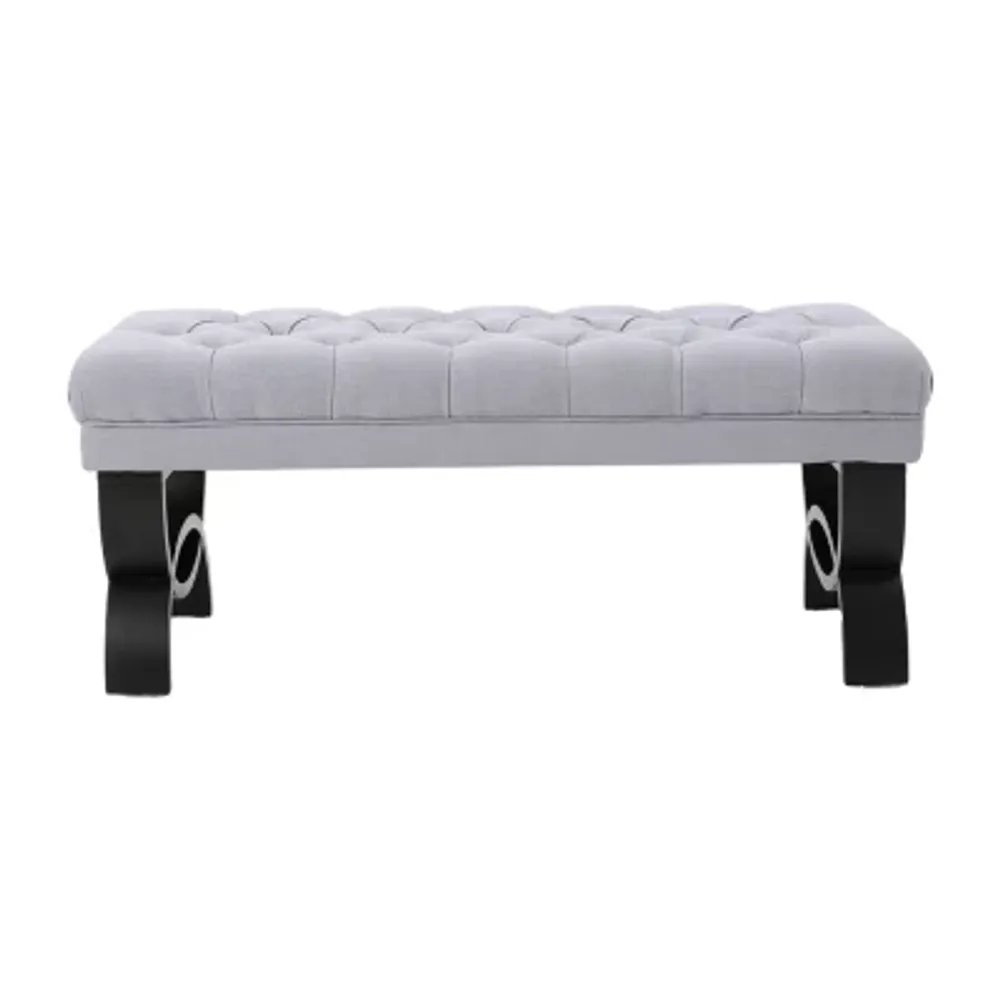 Scarlett Upholstered Tufted Bench