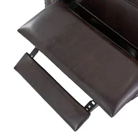 Walder Tufted Roll-Arm Recliner