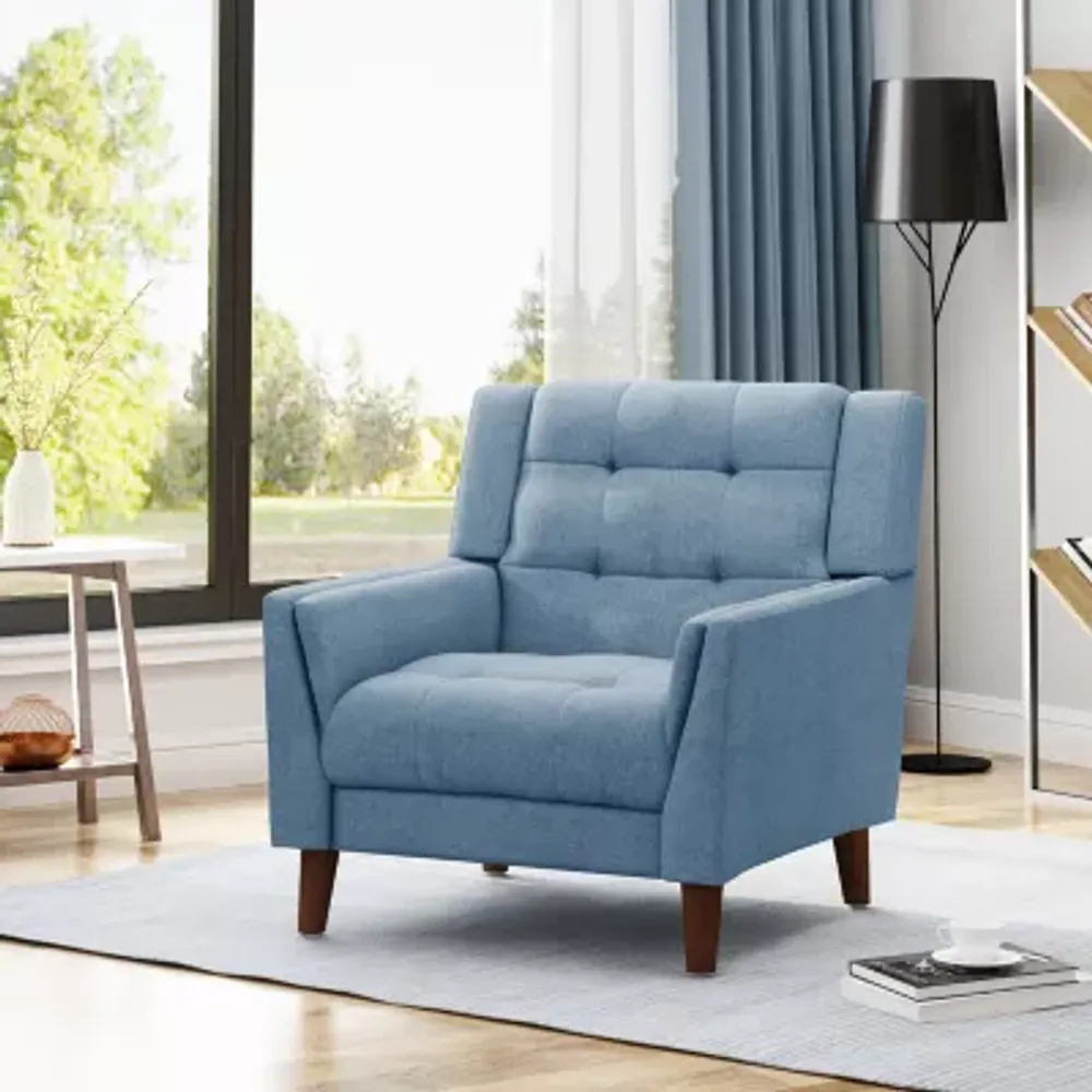 Candace Tufted Upholstered Armchair