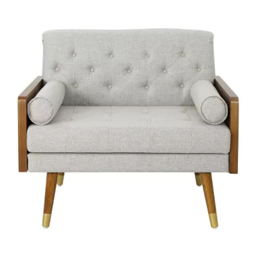 Frankie Tufted Upholstered Armchair