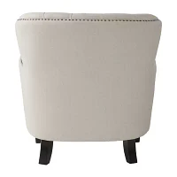 Tafton Tufted Chair & Ottoman Set