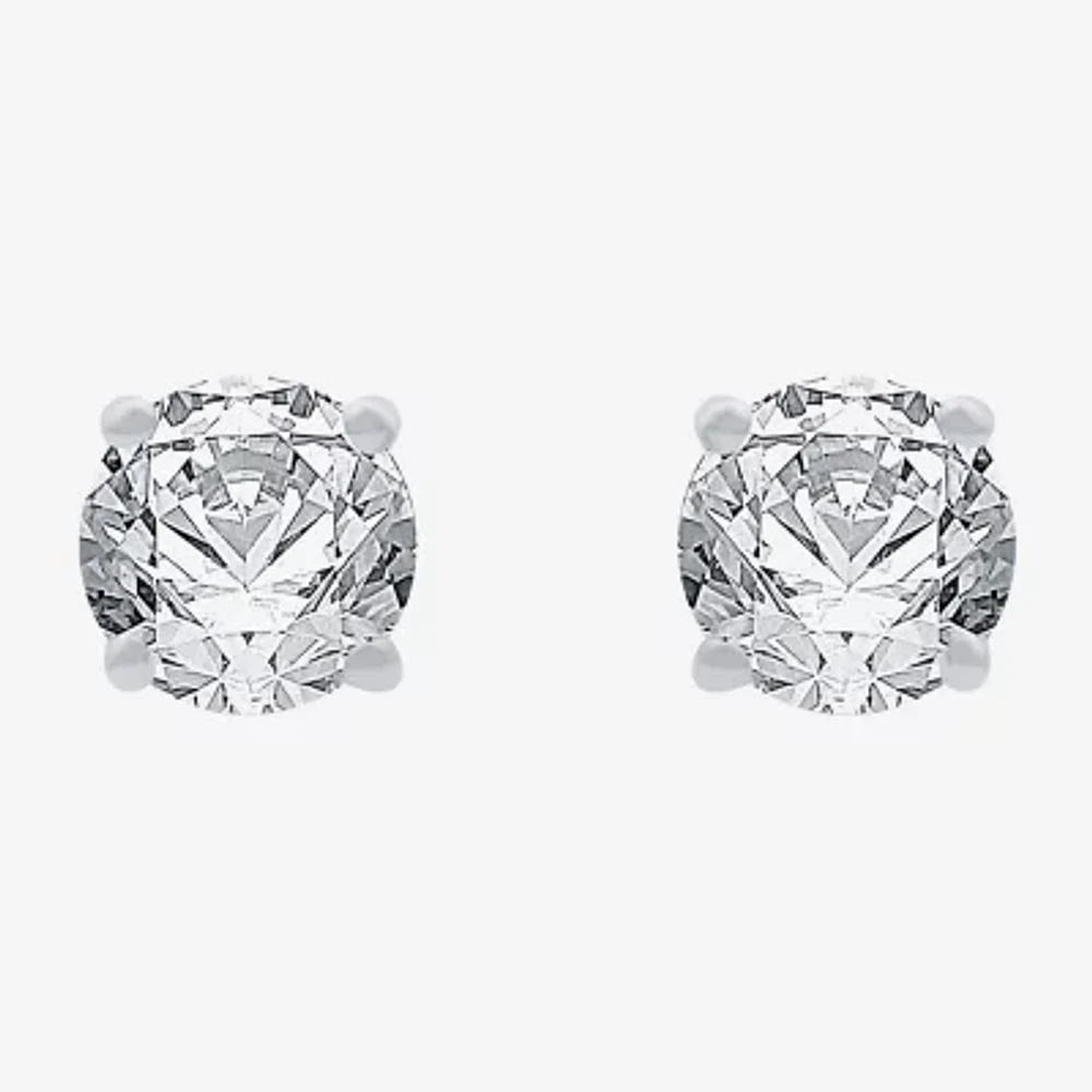 Ever Star 3/4 CT. T.W. Lab-Grown (G / SI1-SI2) Diamond 10K or 14K Gold Round Stud Earrings