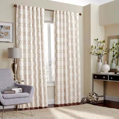 Eclipse Correll Rod Pocket Blackout Single Curtain Panel