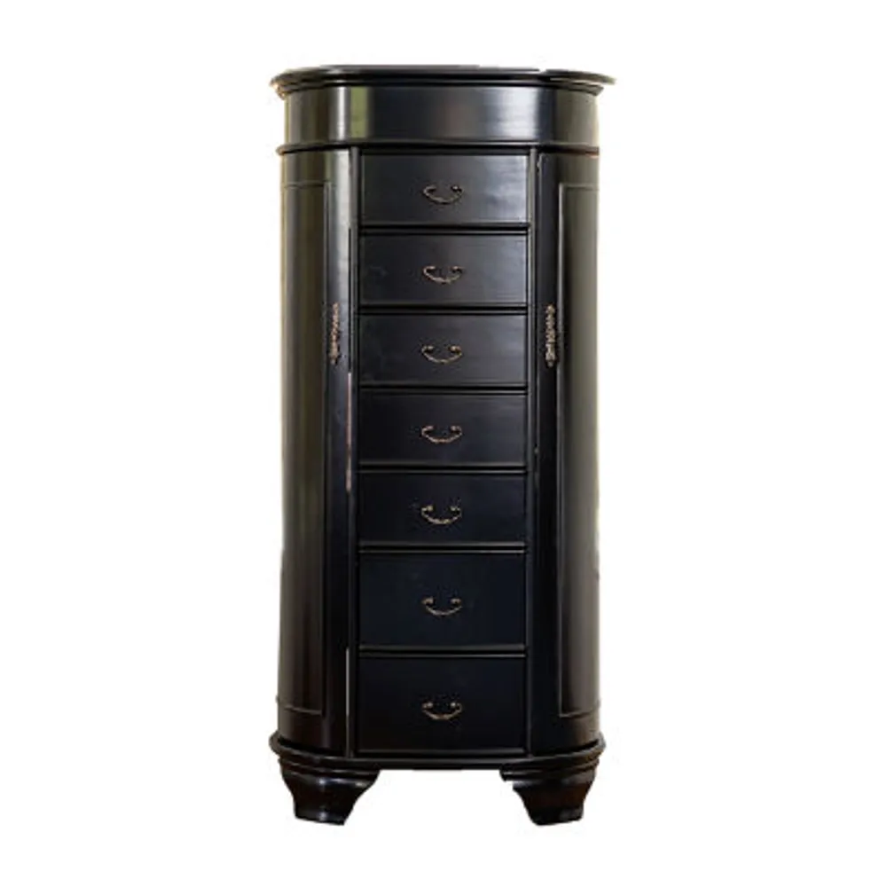 Hives And Honey Daley Black Jewelry Armoire