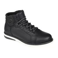 Territory Mens Atlas Block Heel Lace-Up Boots