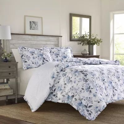Laura Ashley Chloe Reversible Duvet Cover Set