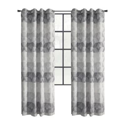 Jackson Grommet Top Light-Filtering Single Curtain Panel