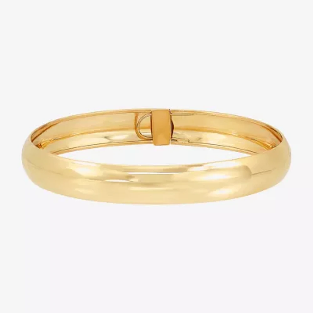 Womens 10K Gold Bangle Bracelet