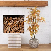 Nearly Natural 5' Orange Eucalyptus Artificial Tree