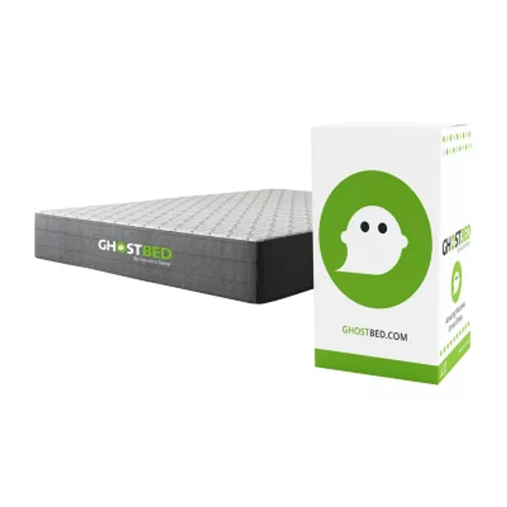 GhostBed Natalie 10" Medium/Firm Foam Tight Top Mattress a Box