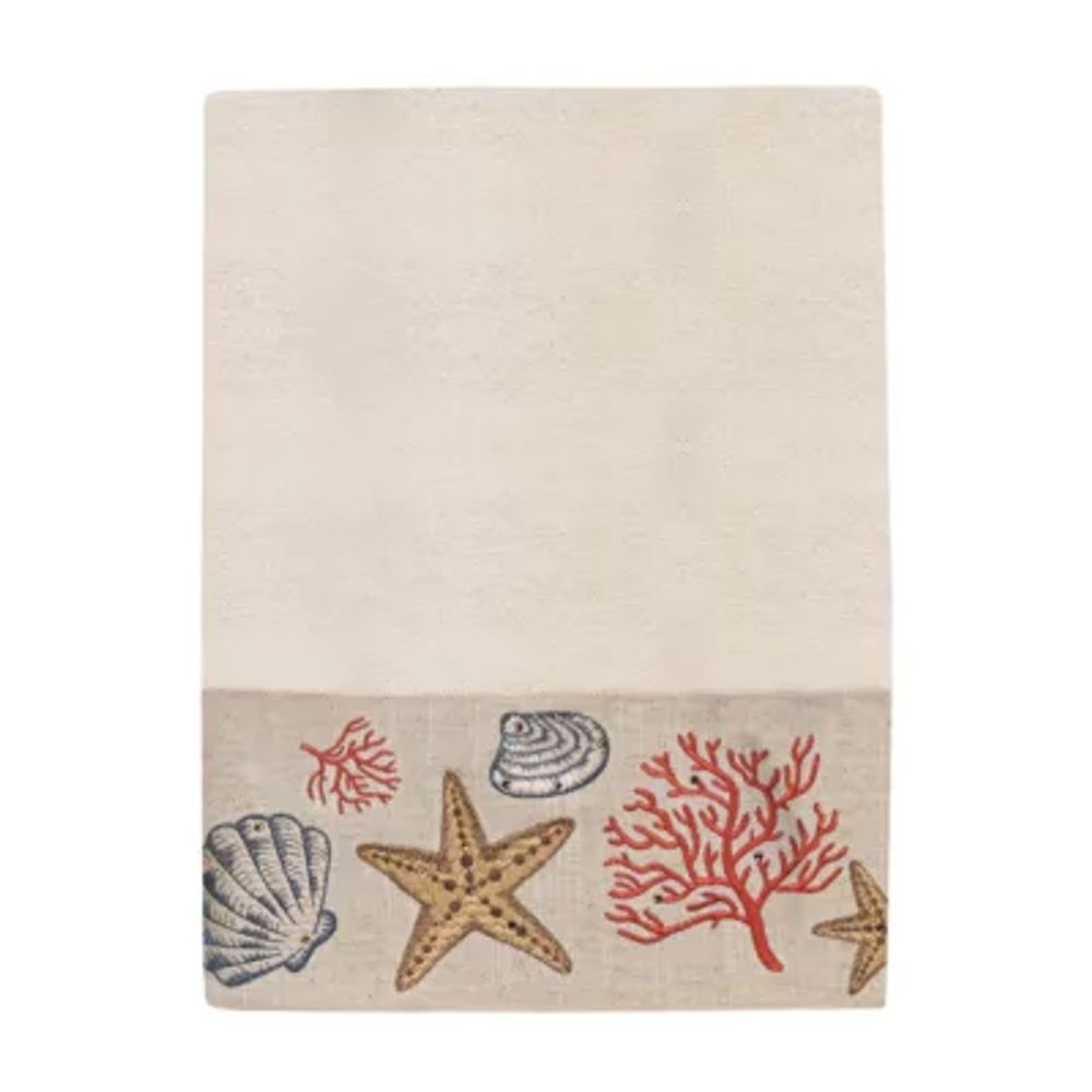 Avanti Sea Treasure Embroidered Bath Towel Collection