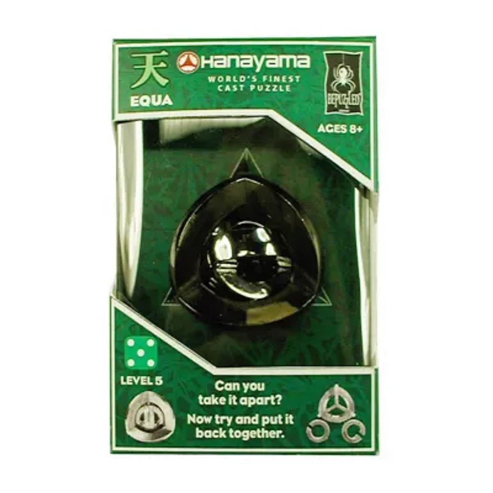 BePuzzled Hanayama Level 5 Cast Puzzle - Equa