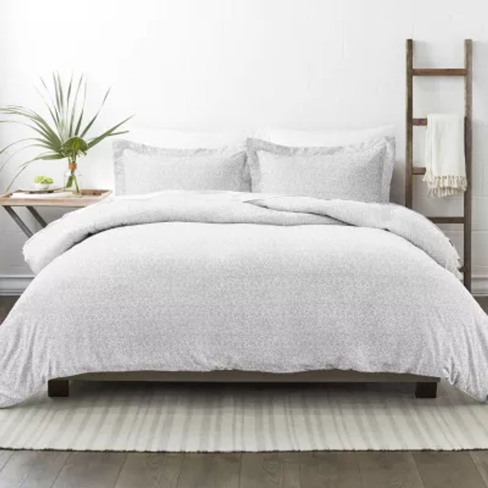 Casual Comfort Premium Ultra Soft 3-pc. Vine Trellis Print Duvet Cover Set