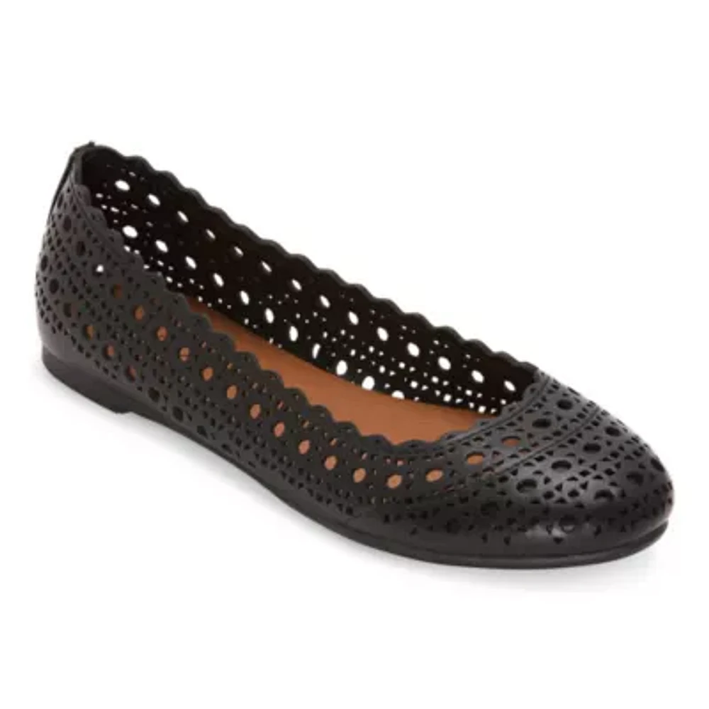 Arizona Jean Co Laurie Womens Closed Toe Ballet Flats