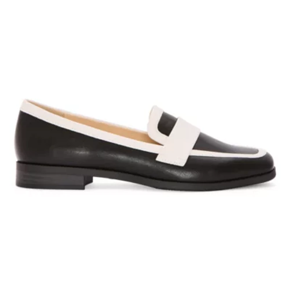 Liz Claiborne Jakey Womens Square Closed Toe Loafers