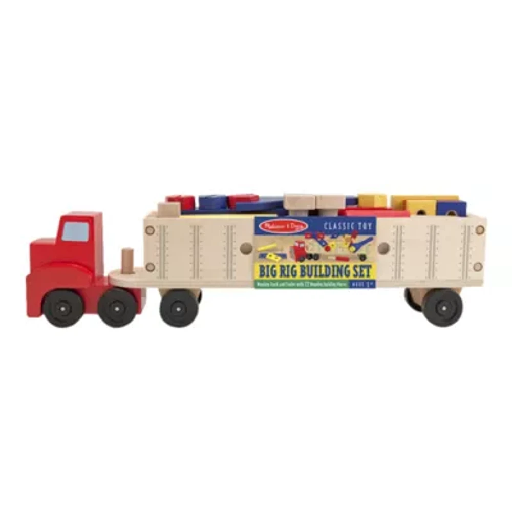 Melissa & Doug Big Rig Building Set Building Blocks