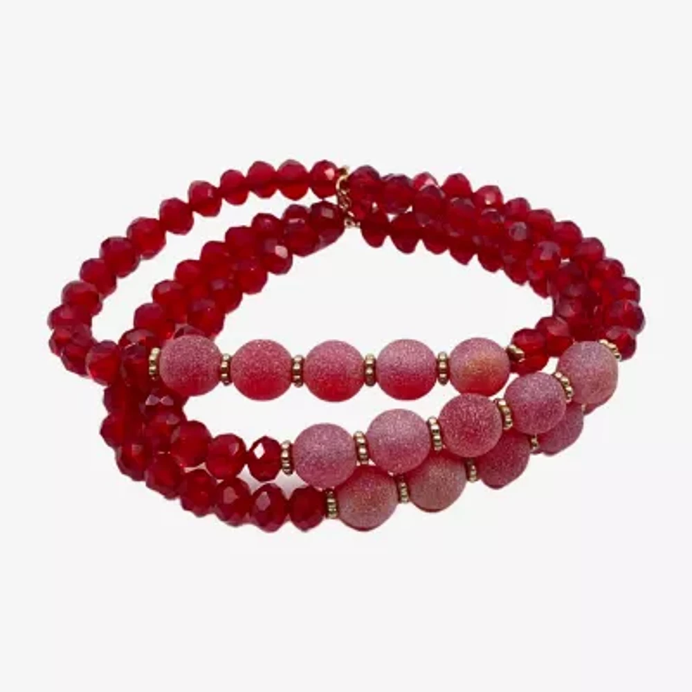 Bijoux Bar Womens Beaded Bracelet