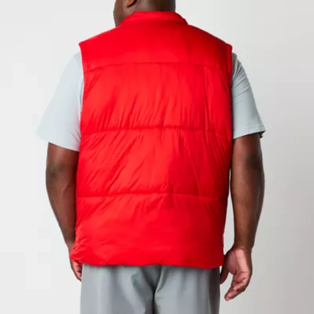 Xersion Quilted Mens Sleeveless Big and Tall Vest