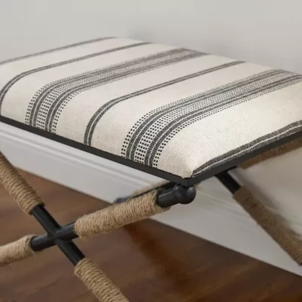 Arjean Living Room Collection Upholstered Footstool